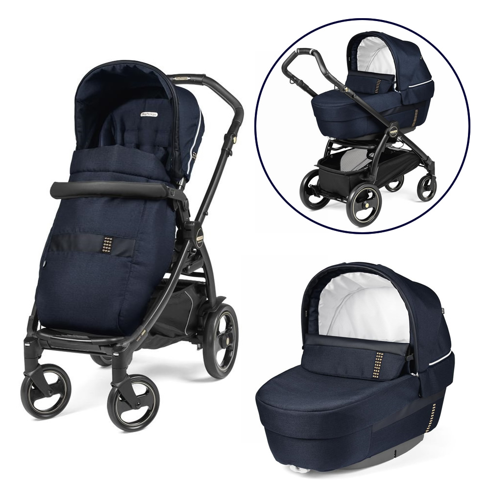 Peg Perego Book 51 Rock Elite Modular Pram Navy Special Edition